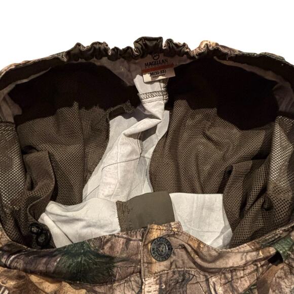 Magellan Woodland Camo Cargo Shorts Hunting Outdoor Men's Medium (31-33) - Picture 8 of 8